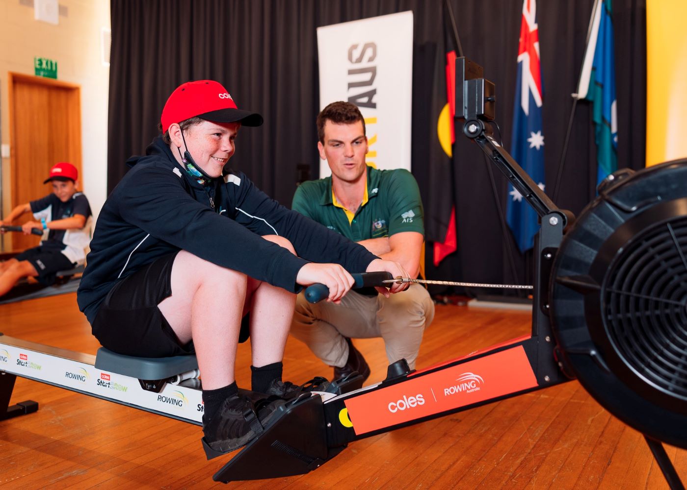 Tokyo 2020 gold medallist Alex Purnell launches new Coles2Row program